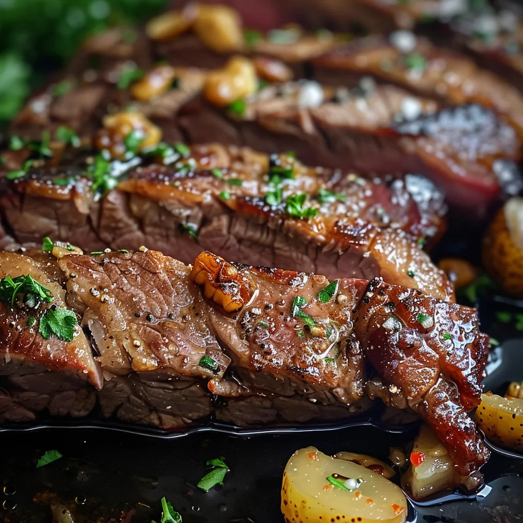 Detalhe de almôndegas de carne com queijo parmesão derretido em cima.