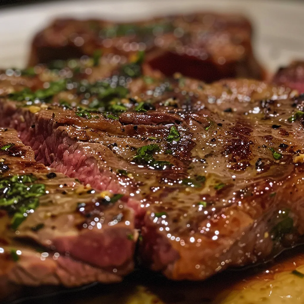 Carne fresca pronta para o processo de amaciamento com bicarbonato de sódio.