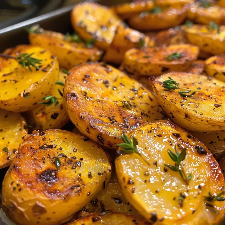 Detailed shot of crispy baked potatoes seasoned with salt and pepper, ready to eat.