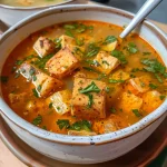 Juicy Sopa Detox de Repolho presented in a bowl, showcasing its rich ingredients.