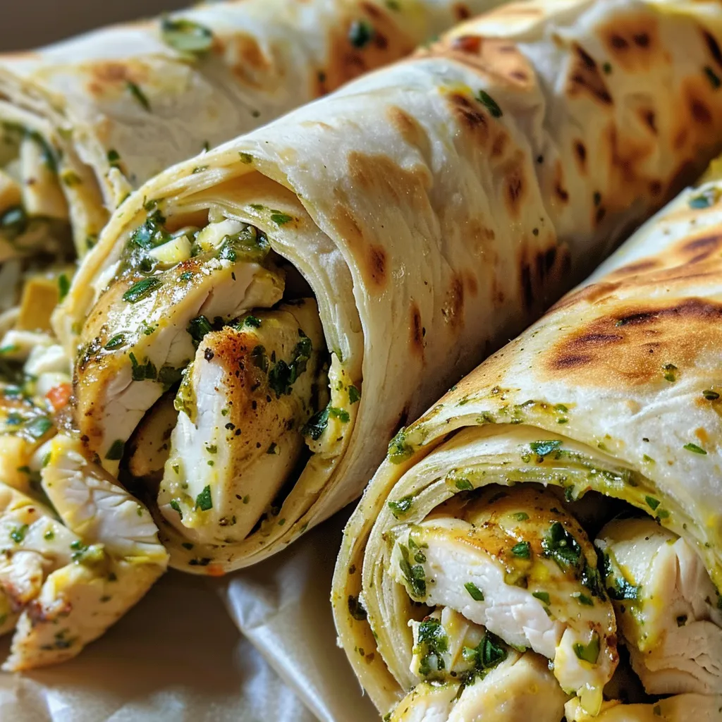 A mouth-watering wrap de frango cremoso filled with vibrant vegetables.