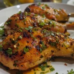 Delicious plate of Frango agridoce fácil, featuring golden-brown chicken and ingredients.