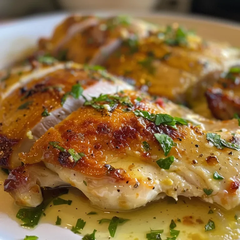 Juicy chicken dish with a vibrant mix of colors, including spinach and parmesan.