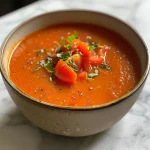 Juicy molho de tomate rápido showcased in a rustic kitchen setting.
