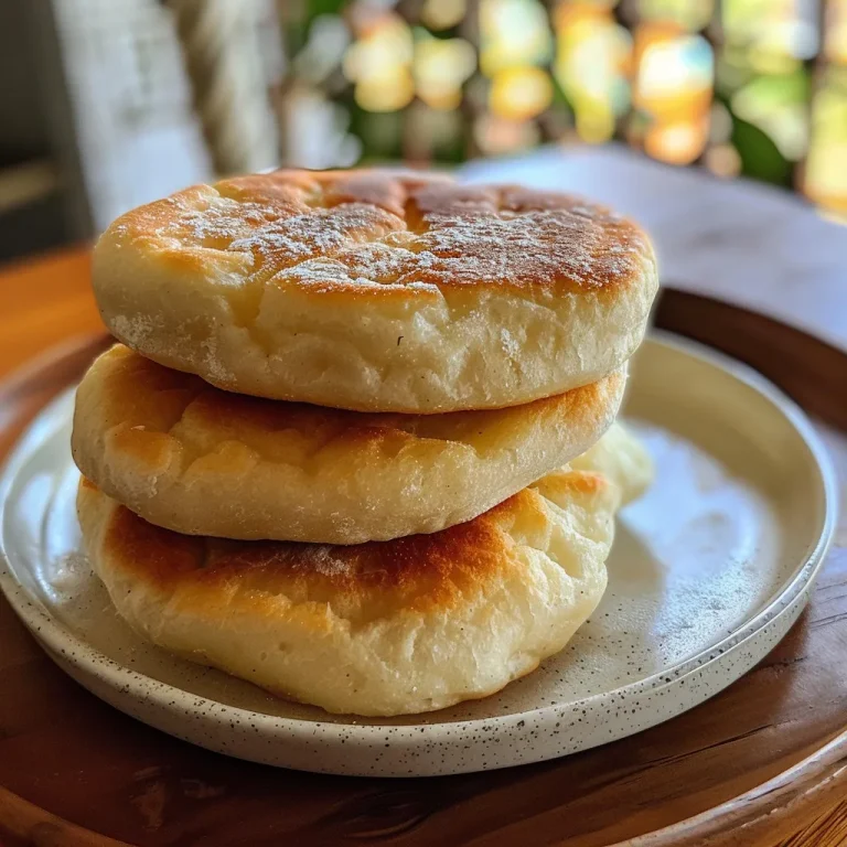 Desperte Seu Sabor: Panquecas de Aveia Fáceis e Irresistíveis Panquecas de aveia fáceis decoradas com uma pitada de canela em pó.