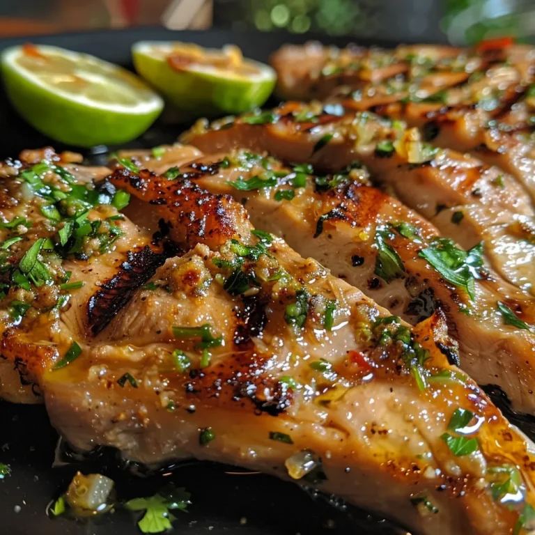 Sabor e Praticidade: Bifes de Frango com Alho e Limão para Agradar a Todos Tasty bifes de frango com alho e limão plated elegantly.