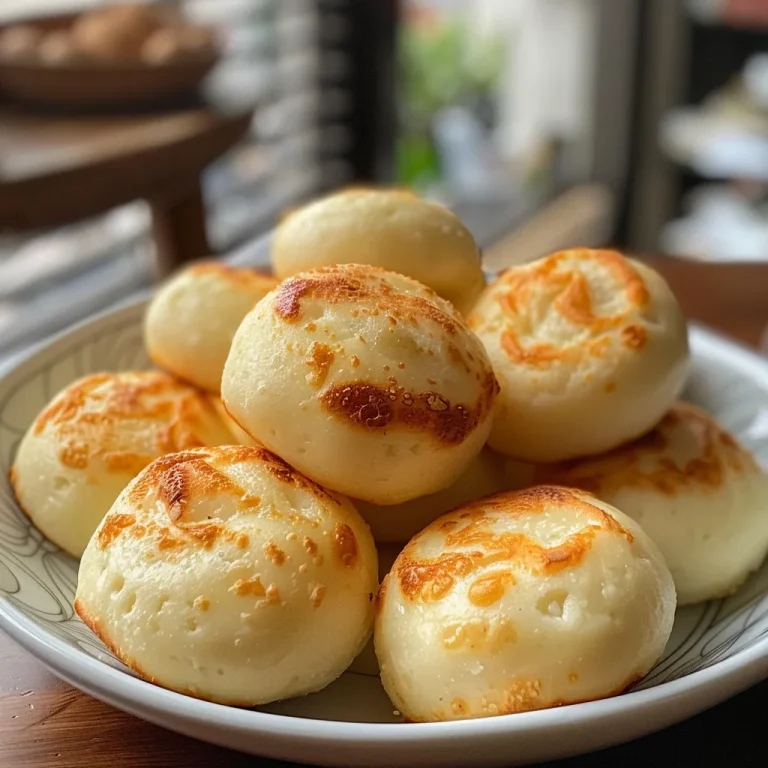 Visual detalhado de Pão de Queijo de Frigideira, com apresentação apetitosa e ingredientes visíveis.
