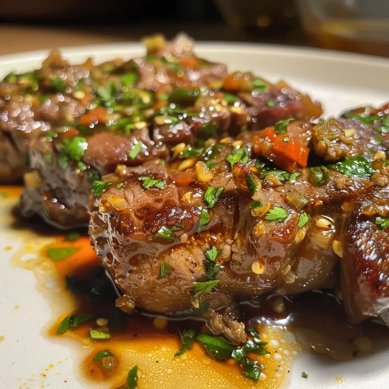 Detailed shot of Picadinho de carne simples, showcasing its appetizing texture and ingredients.