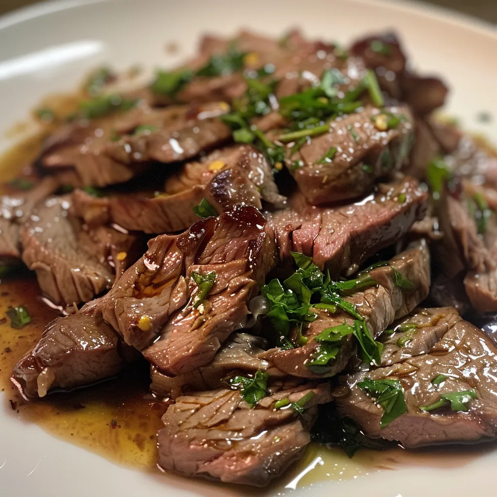 Juicy Picadinho de carne simples served in a bowl, emphasizing its savory flavor and appealing presentation.