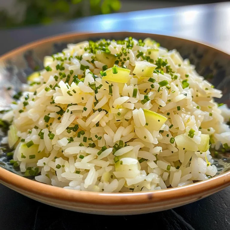 Close-up of a serving of arroz com milho with colorful ingredients.