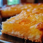 Close-up de um creme de abóbora cremoso e vibrante em um prato raso.