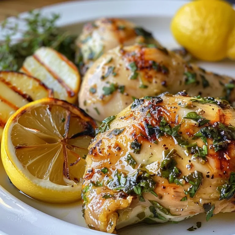 Frango Assado com Lim o e Alho: Uma Receita que Une Sabor e Praticidade Close-up view of roasted chicken with lemon and garlic.