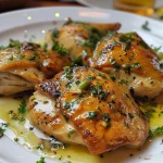 Close-up of Frango com Creme de Milho in a bowl, showcasing the creamy texture.