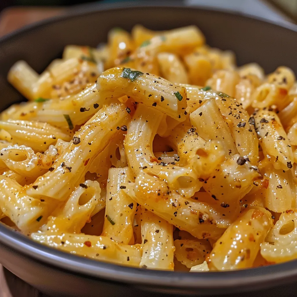 Espaguete alho e óleo em uma tigela, mostrando a textura suculenta.
