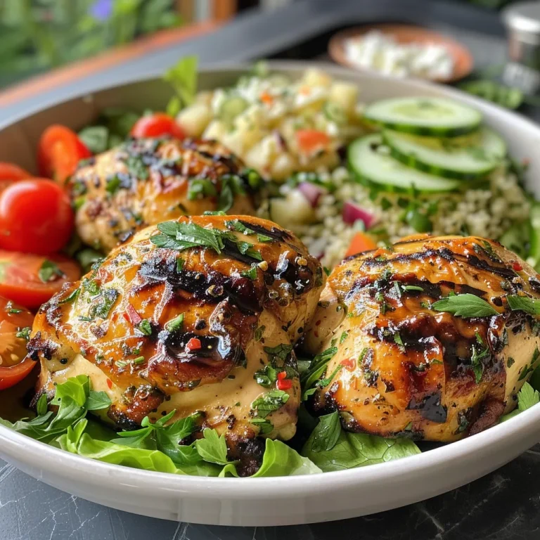 Tigelas de Frango Grego com arroz, tomates, pepino e alface.