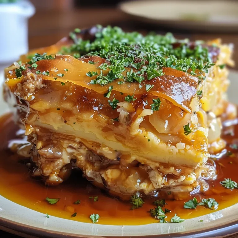 Sabor e Praticidade: Torta de Frango de Liquidificador da Vov Torta de frango em uma vista lateral, com uma textura suculenta e bem dourada.