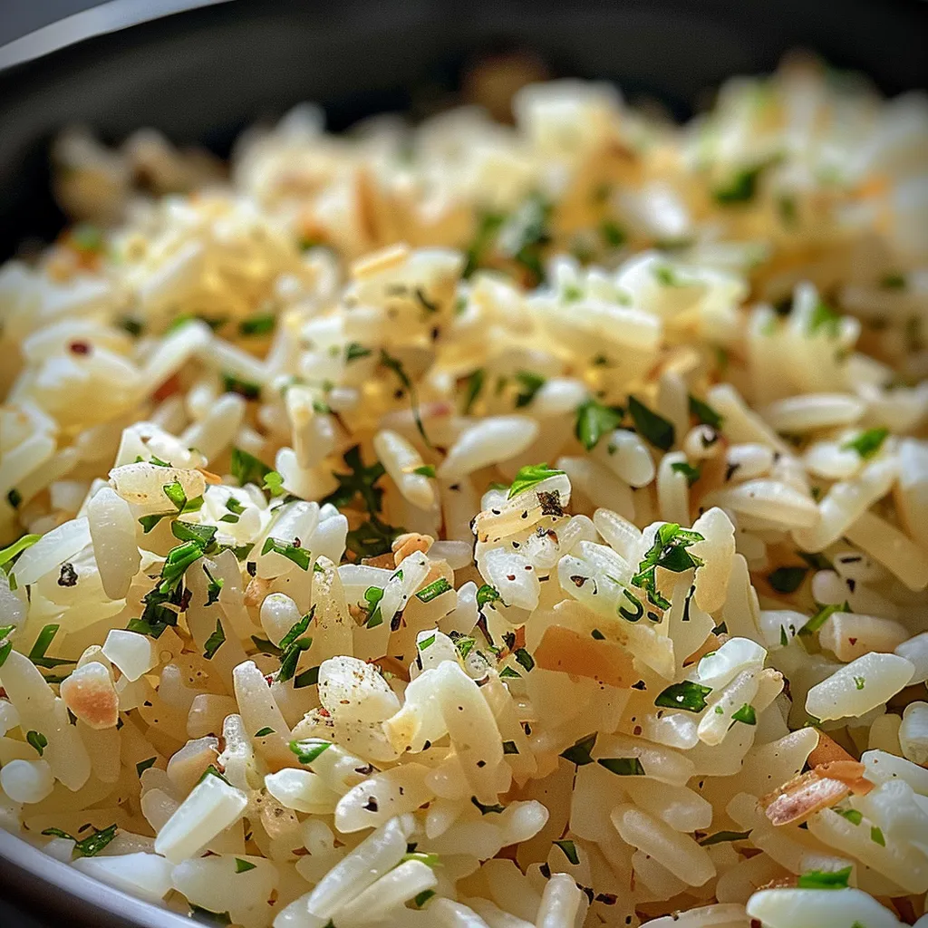 A vibrant bowl of arroz integral mixed with zucchini, showcasing its textures.