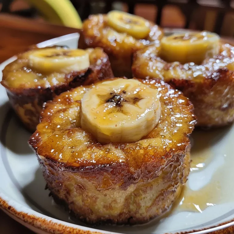 Bolinhos de aveia com banana em uma mesa, mostrando textura macia.
