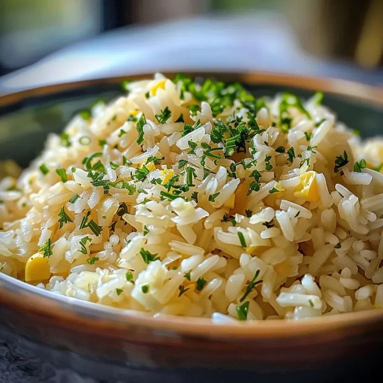['Close up de arroz com milho e manteiga em prato.', 'Arroz com milho cremoso, preparado com manteiga e alho.', 'Porção de arroz com milho e manteiga, decorado com ervas.', 'Arroz com milho e manteiga, visto de lado, com ingredientes frescos.']
