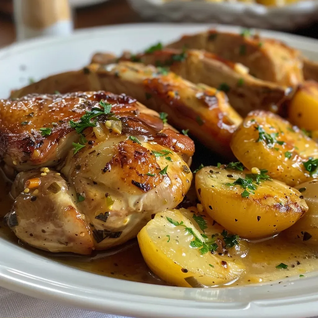['Bifes de frango suculentos cobertos com molho cremoso de cogumelos.', 'Close de bifes de frango em molho de cogumelos, com textura cremosa.', 'Prato de bifes de frango ao molho cremoso, com cogumelos fatiados.', 'Frango em bifes cobertos com um molho espesso de cogumelos frescos.']