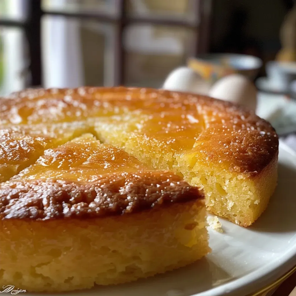 ['Bolo de manga em uma lateral, mostrando a textura e a umidade.', 'Fatia de bolo de manga com pedaços visíveis de fruta.', 'Close-up de um bolo de manga, evidenciando seu recheio suculento.', 'Bolo de manga em vista lateral, destacando sua camada macia.']