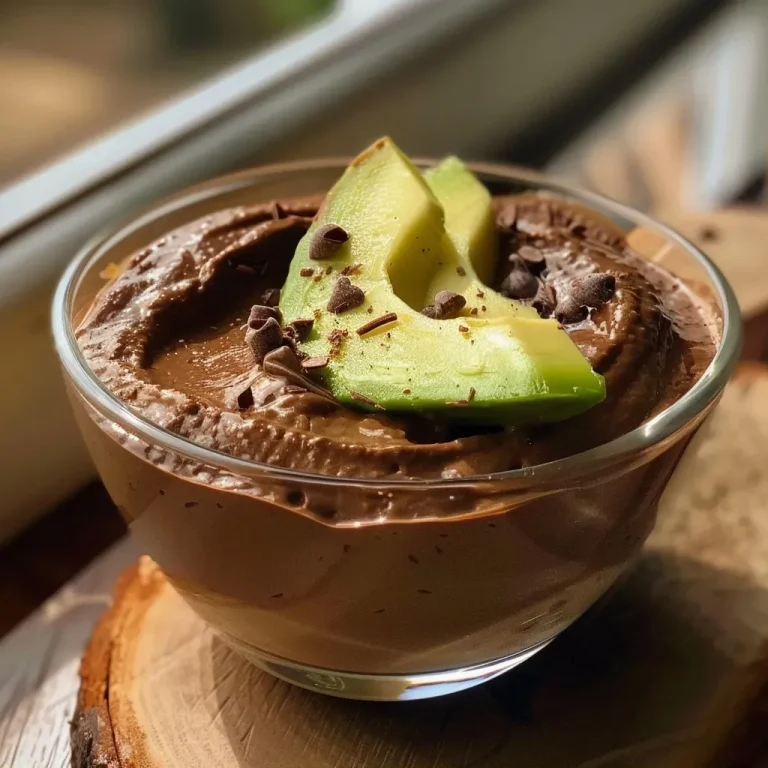['Mousse de chocolate e abacate em um recipiente, com textura cremosa.', 'Close de mousse de chocolate e abacate, com acabamento suave.', 'Mousse de chocolate e abacate, servido em uma taça, com decoração minimalista.', 'Deliciosa mousse de chocolate e abacate, vista lateral mostrando a cremosidade.']