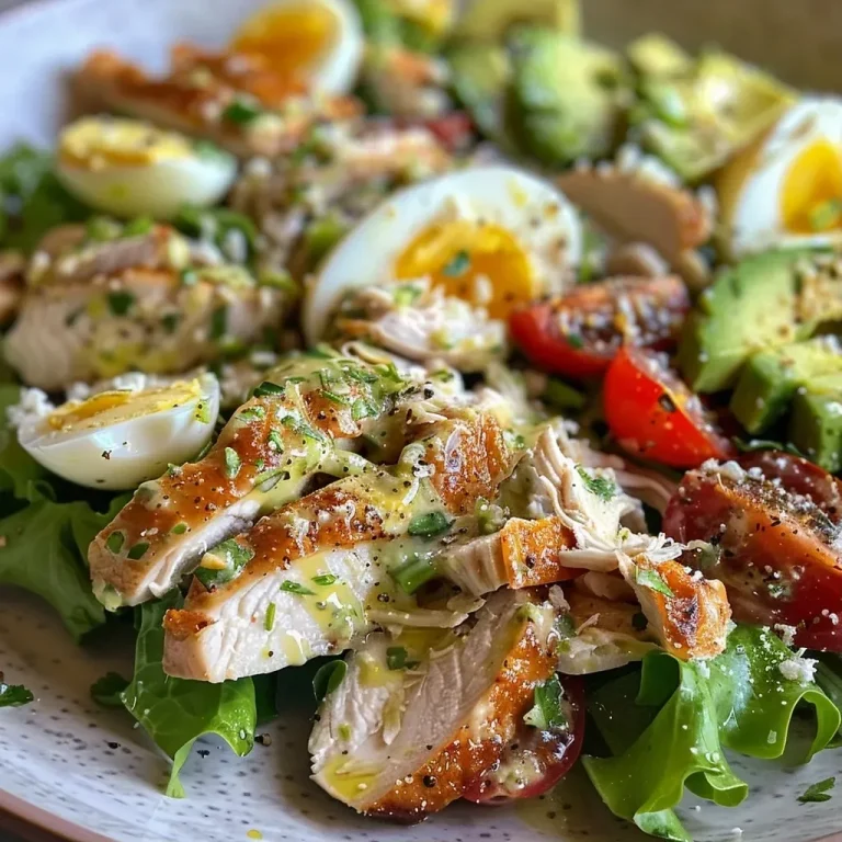 ['Salada Caesar Low Carb com peito de frango e abacate.', 'Close-up de uma Salada Caesar Low Carb fresca, com ovos e parmesão.', 'Salada Caesar Low Carb, destacando o frango grelhado e alface crocante.', 'Imagem de Salada Caesar Low Carb com ingredientes frescos e coloridos.']