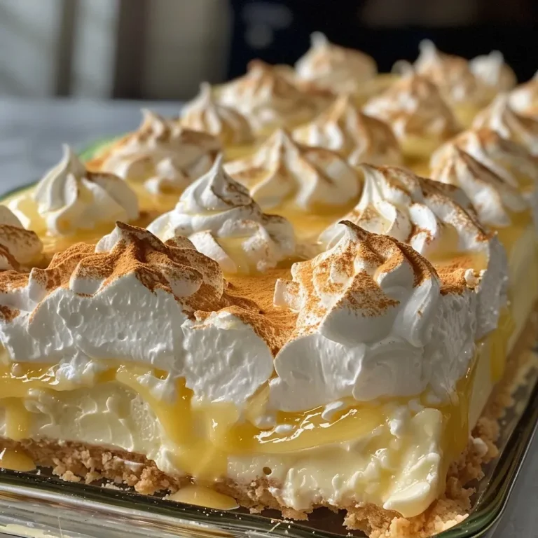 ['Bolo de maracujá e coco com camadas de merengue.', 'Close de fatia de bolo de maracujá com cobertura de merengue.', 'Bolo de maracujá decorado com coco e merengue.', 'Detalhe de bolo de maracujá e coco, visível a textura do merengue.']