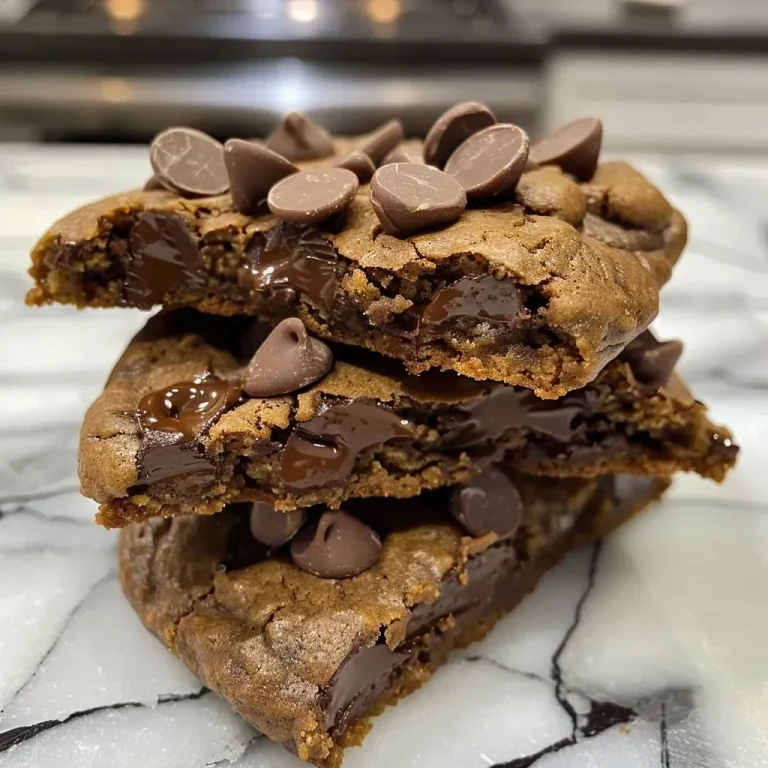 ['Cookies de proteína de chocolate em close-up.', 'Vista lateral de cookies de chocolate com textura suculenta.', 'Cookies de proteína de chocolate frescos e apetitosos.', 'Cookies de chocolate ricos em proteína e decorados com pepitas.']
