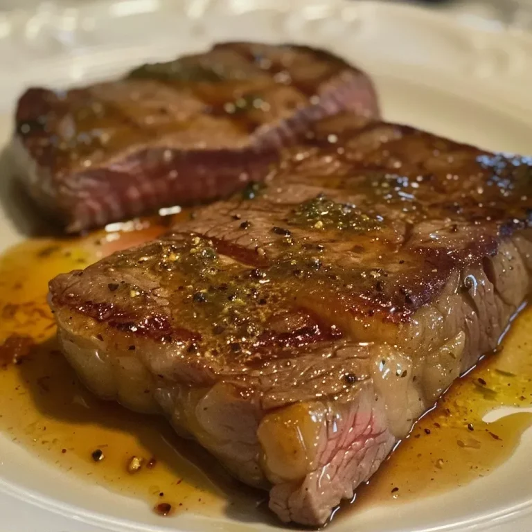 ['Bife grelhado suculento com molho de mostarda e pimenta.', 'Close-up de bife grelhado com aparência apetitosa.', 'Prato de bife grelhado ao lado de molho de mostarda.', 'Bife grelhado com textura suculenta e temperos.']