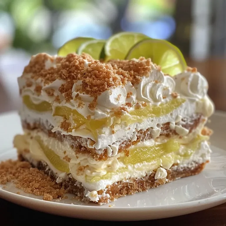 ['Torta merengue de limão com cobertura brilhante de merengue.', 'Fatia de torta de limão com biscoito maisena e merengue.', 'Close-up da torta merengue de limão com detalhes da cobertura.', 'Torta de limão com rosetas de merengue ao redor.']