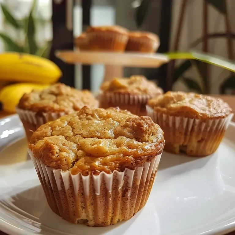 ['Muffins de aveia e maçã vistos de lado, com textura suculenta.', 'Close-up de muffins de aveia e maçã, mostrando ingredientes e especiarias.', 'Muffins de aveia e maçã dispostos de lado, destacando sua aparência apetitoso.', 'Vista lateral de muffins macios de aveia e maçã, com especiarias visíveis.']