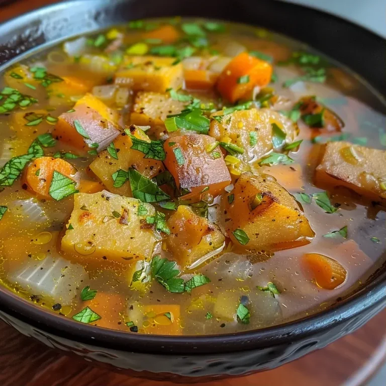 ['Sopa de abóbora cremosa com gengibre em um bowl.', 'Close de uma sopa de abóbora fumegante com pedaços de gengibre.', 'Tigela de sopa de abóbora com gengibre decorada com salsinha.', 'Sopa de abóbora cabotiá e gengibre servida em prato raso.']
